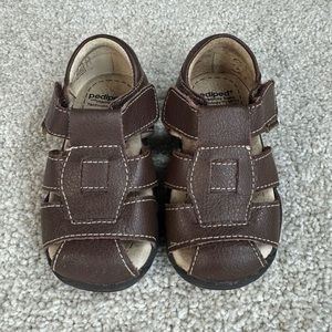 Pediped Brown Sandals Size 21